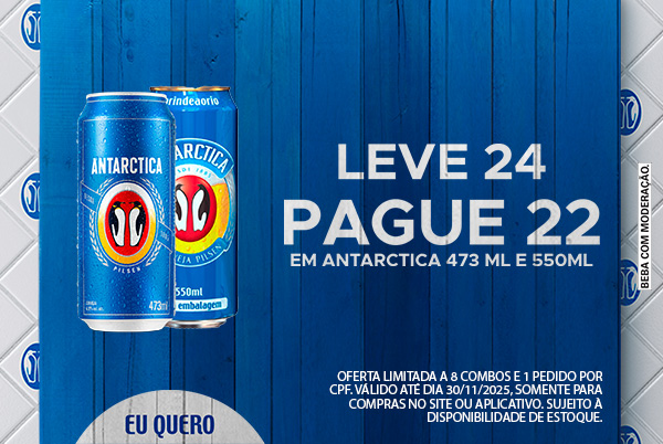 Cerveja Antarctica 473ml 30/11